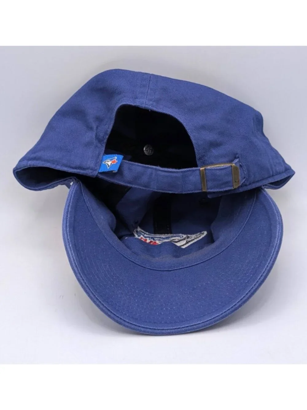 Toronto Blue Jays Hat '47 Brand Adjustable Strap Back Baseball Cap OSFM Blue MLB